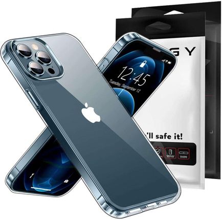 Alogy Etui Pancerne Obudowa Hybrid Case Z Osłoną Na Aparat Do Apple Iphone 12 Pro Max Przezroczyste