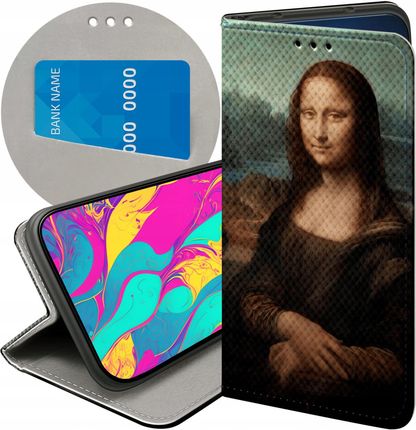 Hello Case Etui Do Samsung Galaxy M52 5G Leonardo Da Vinci Mona Łasiczka Futerał