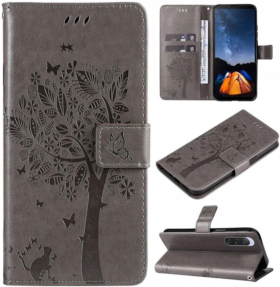 K-S-Trade Custodia per Sony Xperia L4 Copertura Compatibile con Cellulare Compatibile con Sony Xperia L4 Custodia di Protezione Copertina in Pelle