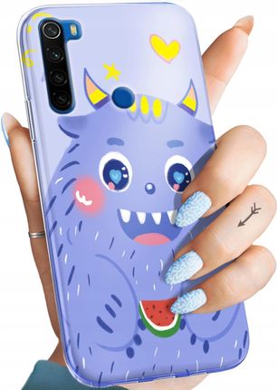 Hello Case Etui Do Xiaomi Redmi Note 8T Potwory Potwór Monster Obudowa Pokrowiec