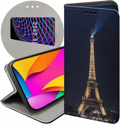 Hello Case Etui Z Klapką Do Xiaomi Redmi 10 5G Paryż Francja Eiffel Futerał