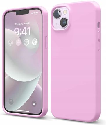 Elago Silikonowe Etui Do Iphone'A 14 Plus W Kolorze Jaskrawego Różu