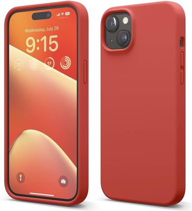 Elago Silikonowe Etui Premium Do Iphone'A 15 Plus W Kolorze Czerwonym