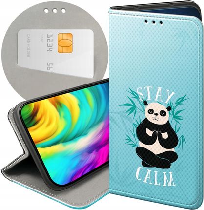 Hello Case Etui Z Klapką Do Huawei Honor X8 5G X6 70 Lite Panda