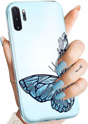 Hello Case Etui Do Samsung Galaxy Note 10 Plus Motyle Butterfly Barwne Obudowa