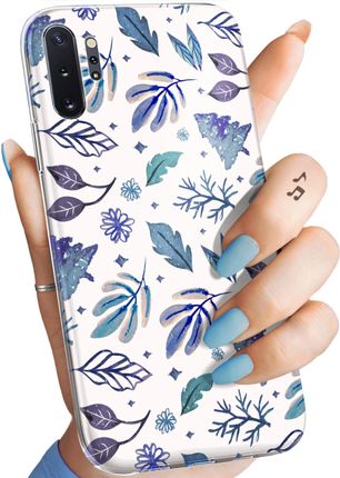 Hello Case Etui Do Samsung Galaxy Note 10 Plus Zima Śnieg Śnieżynki Winter