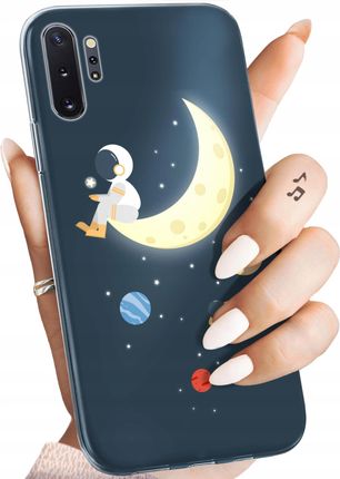 Hello Case Etui Do Samsung Galaxy Note 10 Plus Księżyc Gwiazdy Kosmos Planety