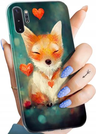 Hello Case Etui Do Samsung Galaxy Note 10 Plus Liski Lisy Fox Obudowa Pokrowiec