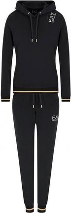 EMPORIO ARMANI EA7 markowy damski dres BLACK/GOLD