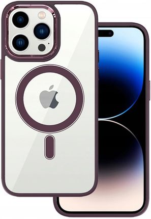 Tel Protect Magnetic Clear Case Do Iphone 11 Pro Wiśniowy