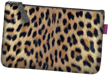 Bertoni Kosmetyczka Pocket Antracyt Leopard