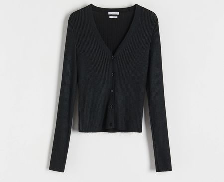 Reserved - Sweter z wiskozą - Czarny