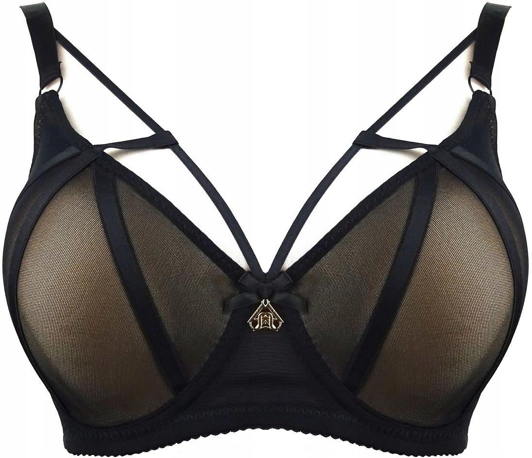 Nadizi biustonosz usztywniany Straps beżowoczarny 75 D Ceny i opinie