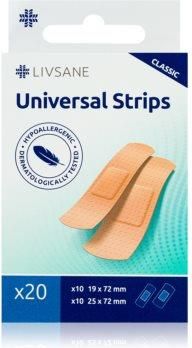 Livsane Universal Plaster Strips 20 Pcs