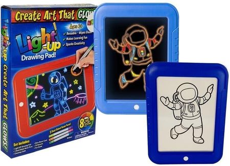 Leantoys Magiczny Tablet Magic Pad Led Znikopis Tablica 3D Świeci Neon