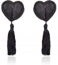 Zdjęcie Bielizna-Heart Nipples Tassels Black - Świątniki Górne