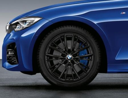 Koła zimowe BMW 18” M Performance Double Spoke 796M Seria 3 (G20/G21), 2 (G42), 4 (G22/G23) 36115B314C3