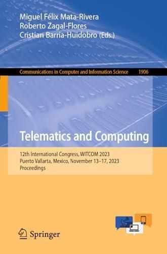 Telematics And Computing - Literatura Obcojęzyczna - Ceny I Opinie ...