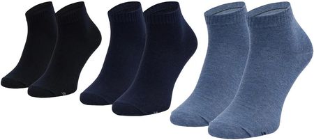 Skarpety męskie Skechers 3PPK Basic Quarter Socks SK42004-5801 Rozmiar: 39-42
