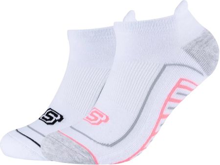 Skarpety męskie Skechers 2PPK Basic Cushioned Sneaker Socks SK43024-1001 Rozmiar: 43-46