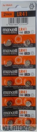 Maxell LR41 (LR0041-B2 MXL)