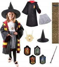 Zdjęcie STRÓJ HERMIONA HARRY POTTER ZESTAW 12 ELEM 7-8L - Kętrzyn