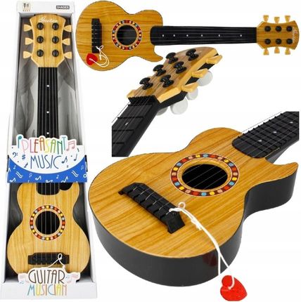 Qulki Gitara Dla Dzieci Ukulele Duża Struny Instrument Gitarka Dziecięca