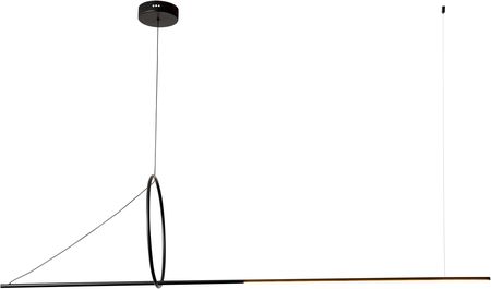 Ozdobna lampa wisząca z dekoracyjnym okręgiem K-8189 z serii MONA