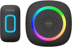Zdjęcie Orno Pela Dzwonek Bezprzewodowy Bateryjny Learning System Led Rgb 300M Czarny (DB6B) - Dąbrowa Górnicza