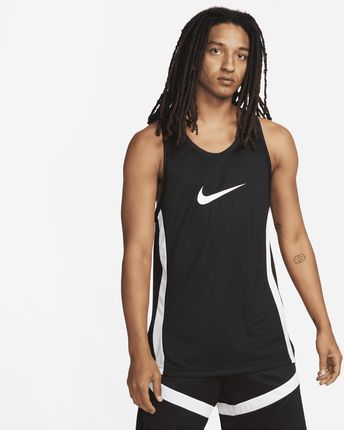 Męska Koszulka Do Koszykówki Dri-Fit Nike Icon Czerń