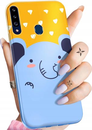 Hello Case Etui Do Samsung Galaxy A20S Słoń Słonie