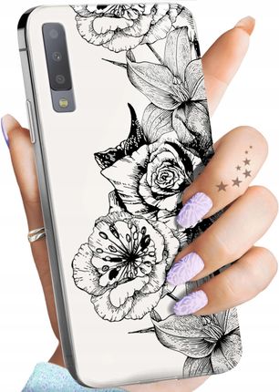 Hello Case Etui Do Samsung Galaxy A7 2018 Beżowe Ecru