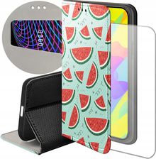 Hello Case Etui Z Klapką Do Iphone 15 Owoce Arbuz Ananas Cytryny Futerał