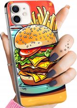 Hello Case Etui Do Iphone 12 Mini Hamburger Burgery Fast Food Jedzenie Obudowa