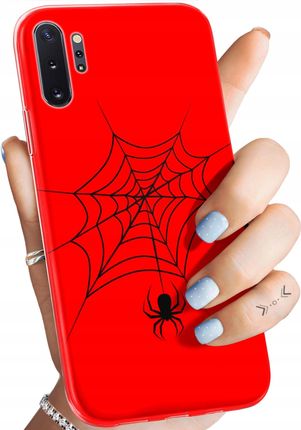 Hello Case Etui Do Samsung Galaxy Note 10 Plus Pająk Spider Pajęczyna Obudowa