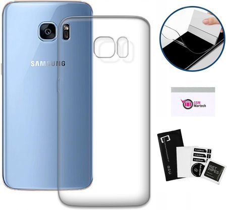 Martech Etui Przezroczyste 1Mm Do Samsung Galaxy S7 Edge Case Folia Hydrożelowa