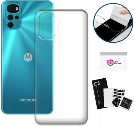 Martech Etui Przezroczyste 1Mm Do Motorola Moto G22 4G Obudowa Folia Hydrożelowa