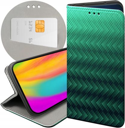 Hello Case Etui Z Klapką Do Huawei Honor X7A Zielone Grassy Green Futerał