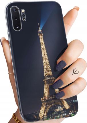 Hello Case Etui Do Samsung Galaxy Note 10 Plus Paryż Francja Eiffel Obudowa