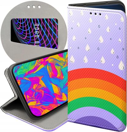 Hello Case Etui Do Motorola Moto G72 Tęcza Rainbow