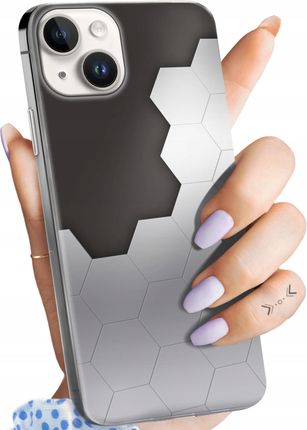 Hello Case Etui Do Iphone 14 Plus Szare Metallic Grey