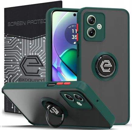 Exoguard Etui Pancerne Case Obudowa Szkło Do Motorola Moto G54 5G Power Edition