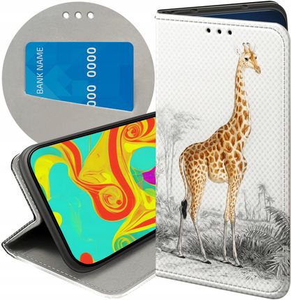 Hello Case Etui Z Klapką Do Xiaomi Redmi 10 Żyrafa