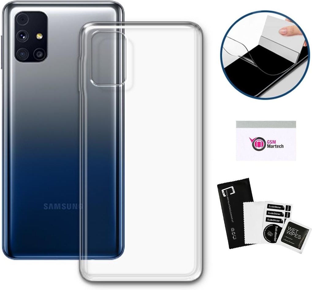 Martech Etui Przezroczyste 1Mm Do Samsung Galaxy M31S Obudowa Folia ...