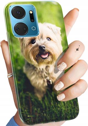 Hello Case Etui Do Huawei Honor X7A Pieski Psiaki Dogs Obudowa Pokrowiec