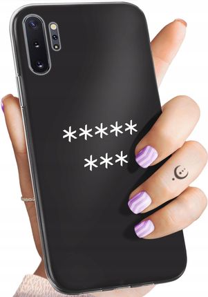Hello Case Etui Do Samsung Galaxy Note 10 Plus Z Napisami Napisy Teksty Obudowa