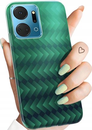 Hello Case Etui Do Huawei Honor X7A Zielone Grassy Green Obudowa Pokrowiec