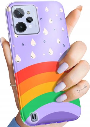 Hello Case Etui Do Realme C31 Tęcza Rainbow Obudowa