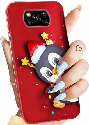 Hello Case Etui Do Xiaomi Poco X3 Nfc Święta Christmas Mikołaj Obudowa Pokrowiec