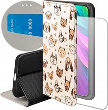 Hello Case Etui Z Klapką Do Iphone 15 Plus Psy Pieski Pisiaki Futerał Pokrowiec
